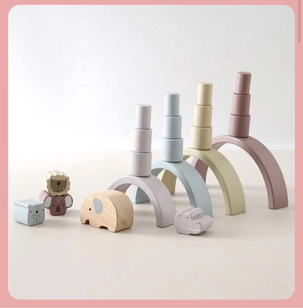 ARCOIRIS PASTEL ANIMALES